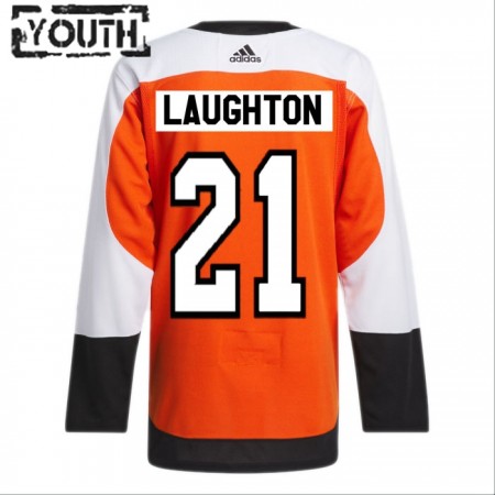 Adidas Maillot de Hockey Philadelphia Flyers Scott Laughton 2023-24 Orange Domicile Authentic - Enfant